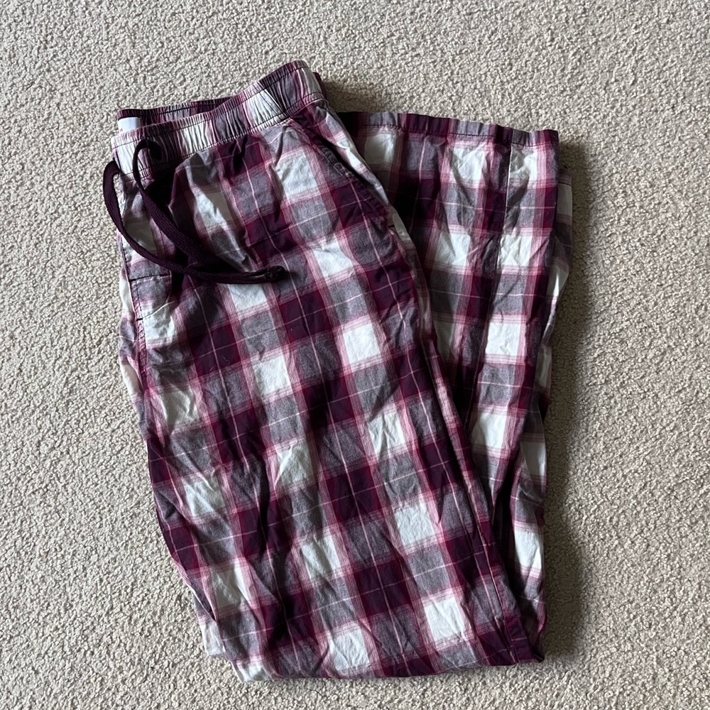 Plaid PJ pants